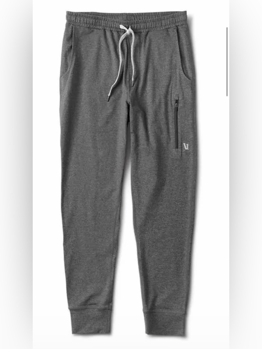VUORI Sunday Performance Jogger Charcoal Grey LARGE